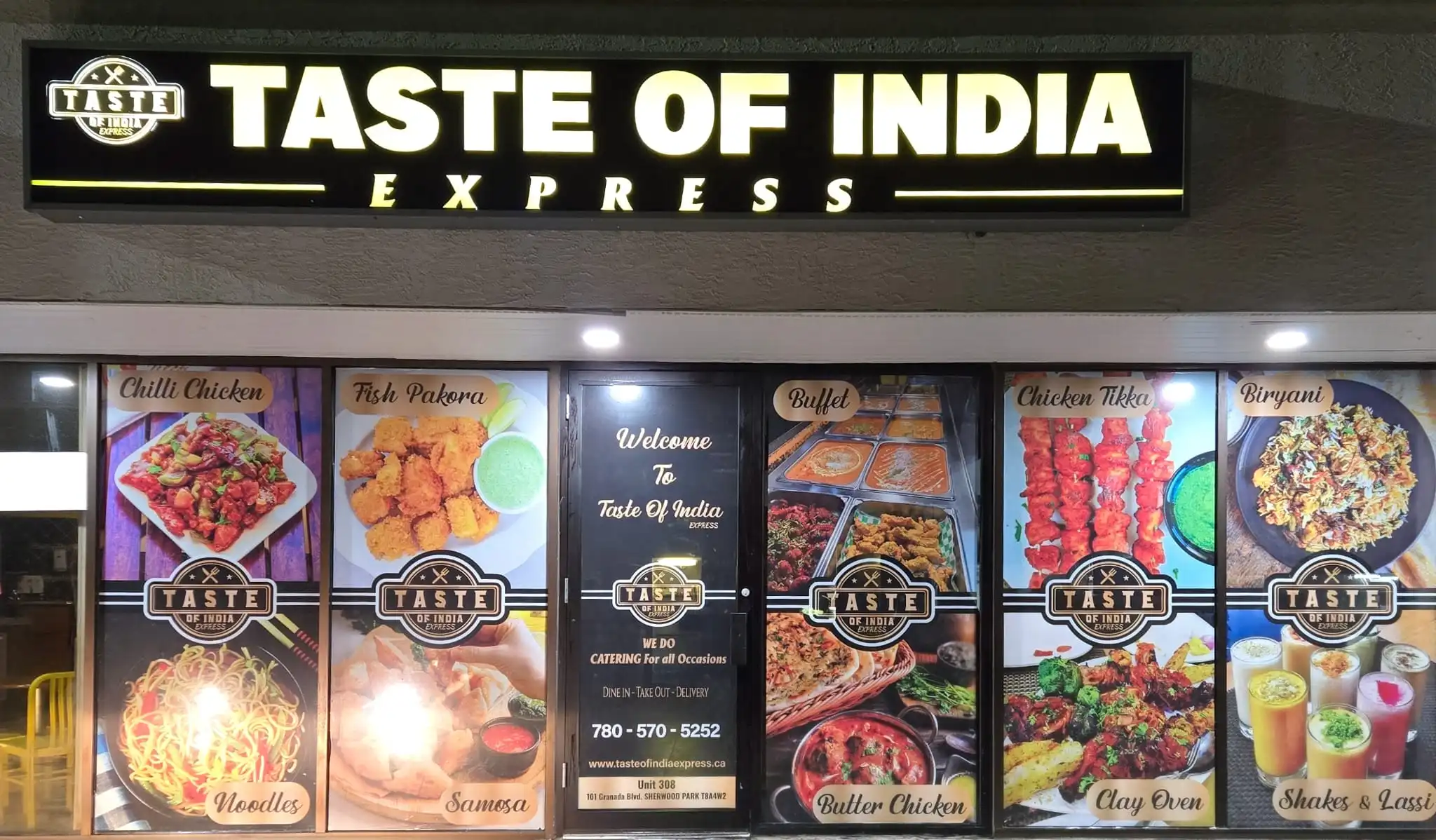 Taste of India Express's signature dishes - Authentic Indian cuisine in Sherwood Park