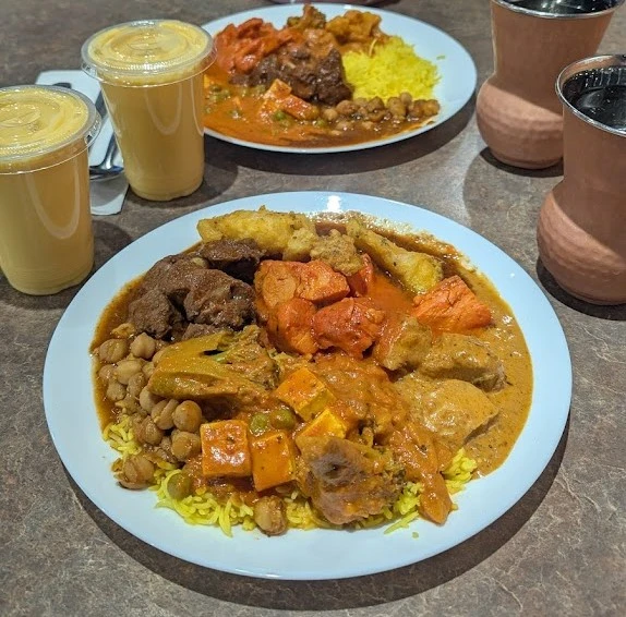 Rich lamb curry with aromatic spices - traditional Indian dish photo Sherwood Park